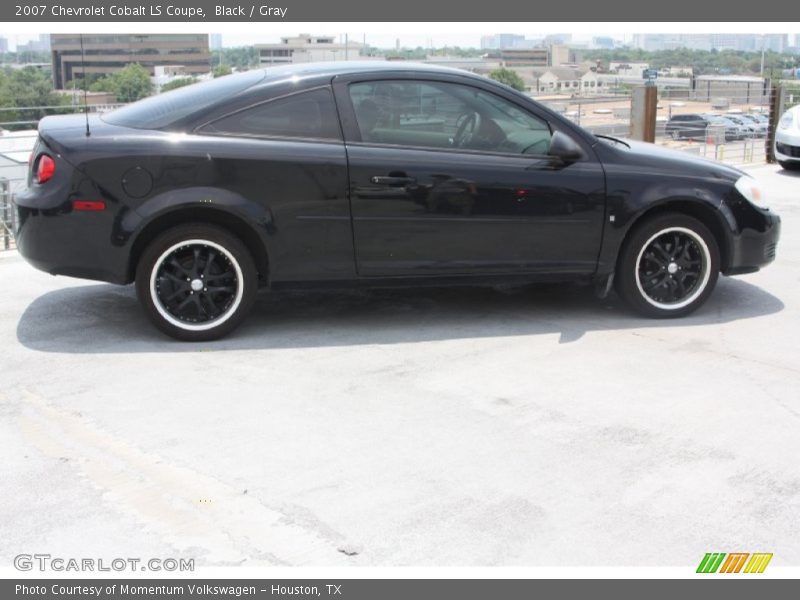 Black / Gray 2007 Chevrolet Cobalt LS Coupe