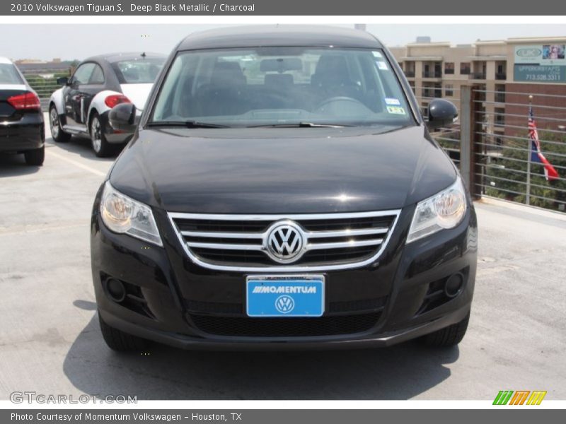Deep Black Metallic / Charcoal 2010 Volkswagen Tiguan S