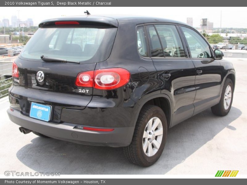 Deep Black Metallic / Charcoal 2010 Volkswagen Tiguan S