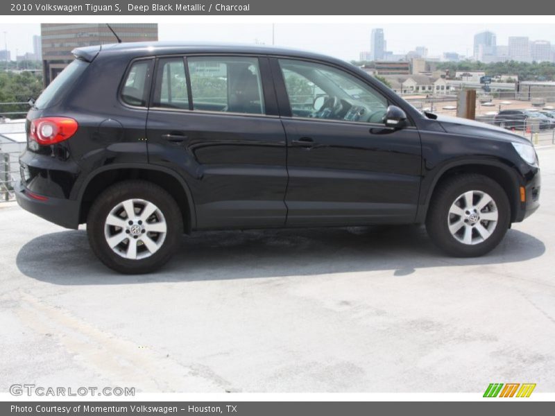 Deep Black Metallic / Charcoal 2010 Volkswagen Tiguan S