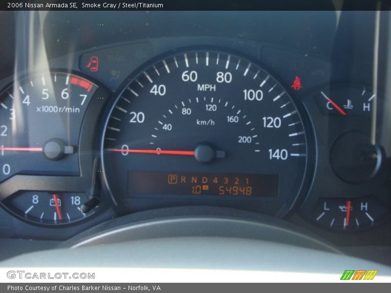 Smoke Gray / Steel/Titanium 2006 Nissan Armada SE