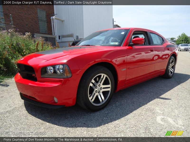 TorRed / Dark Slate Gray/Light Graystone 2006 Dodge Charger R/T Daytona