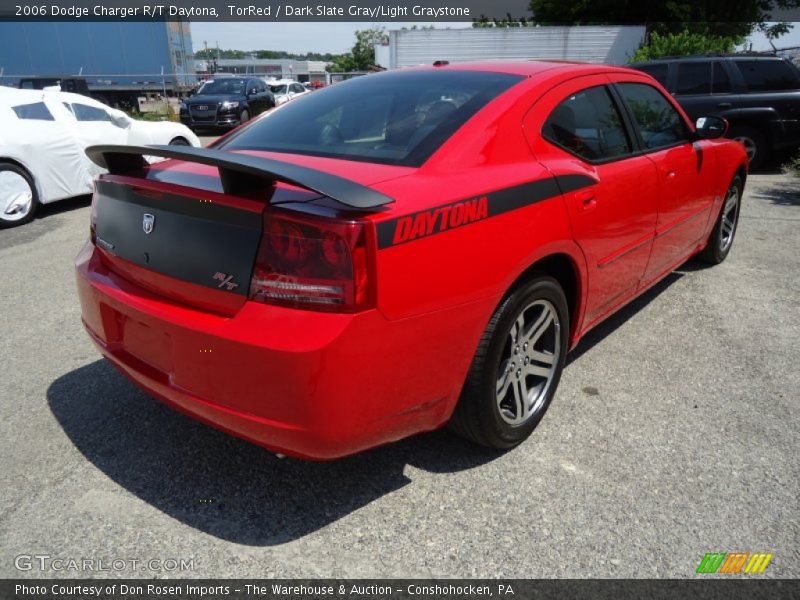 TorRed / Dark Slate Gray/Light Graystone 2006 Dodge Charger R/T Daytona