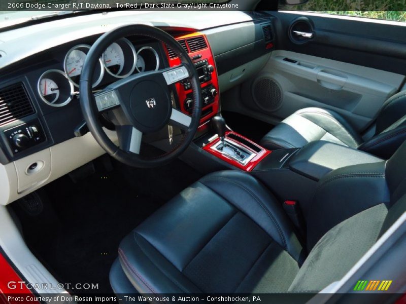Dark Slate Gray/Light Graystone Interior - 2006 Charger R/T Daytona 