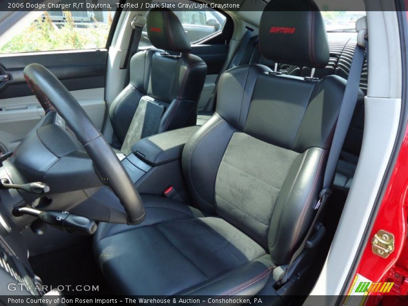 Front Seat of 2006 Charger R/T Daytona