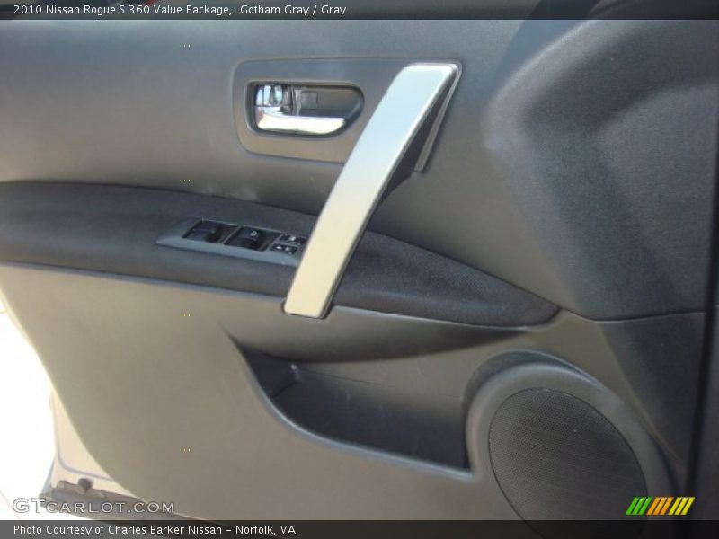 Gotham Gray / Gray 2010 Nissan Rogue S 360 Value Package