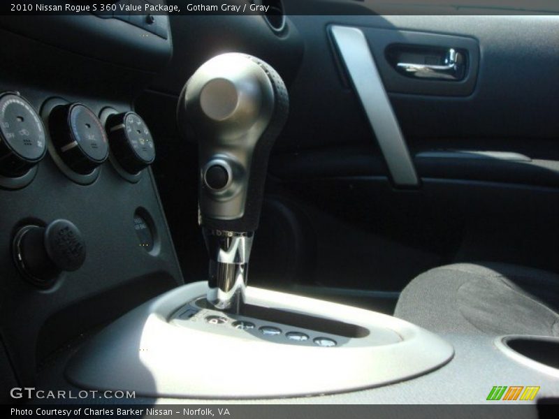 Gotham Gray / Gray 2010 Nissan Rogue S 360 Value Package