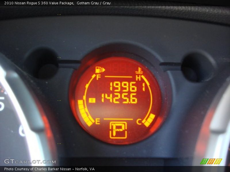 Gotham Gray / Gray 2010 Nissan Rogue S 360 Value Package