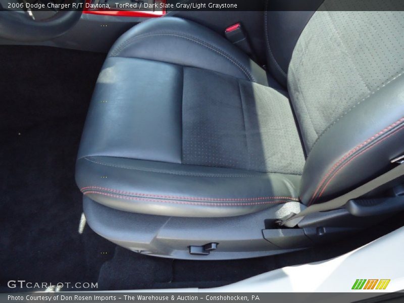 TorRed / Dark Slate Gray/Light Graystone 2006 Dodge Charger R/T Daytona