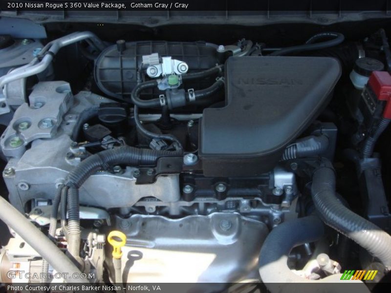 Gotham Gray / Gray 2010 Nissan Rogue S 360 Value Package