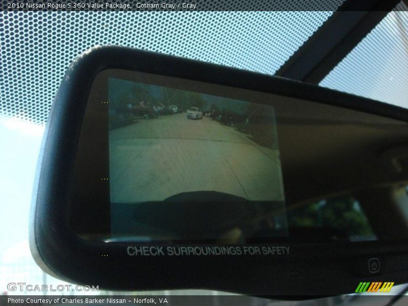 Gotham Gray / Gray 2010 Nissan Rogue S 360 Value Package