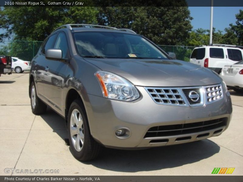 Gotham Gray / Gray 2010 Nissan Rogue SL