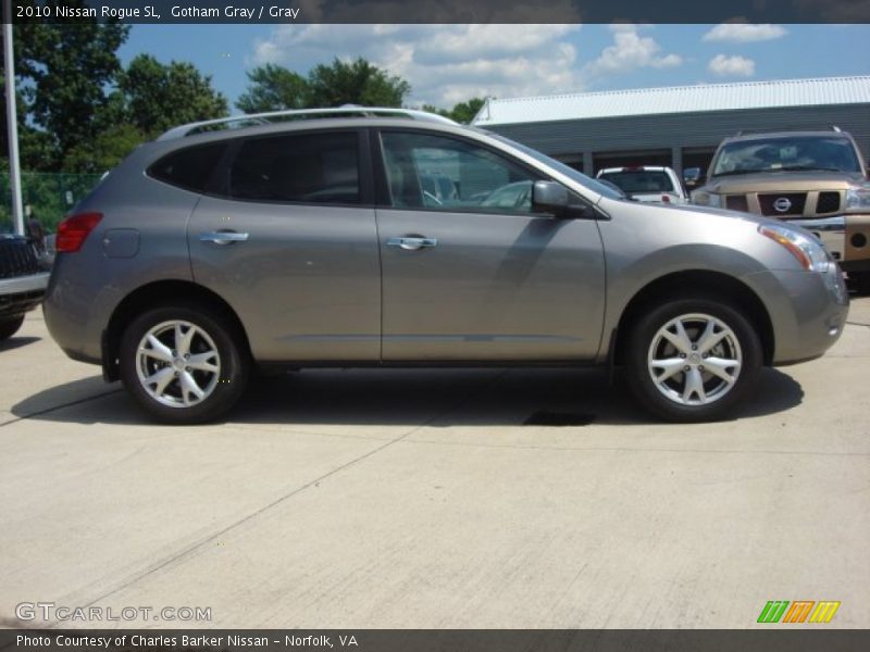 Gotham Gray / Gray 2010 Nissan Rogue SL