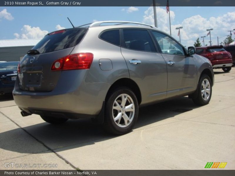 Gotham Gray / Gray 2010 Nissan Rogue SL