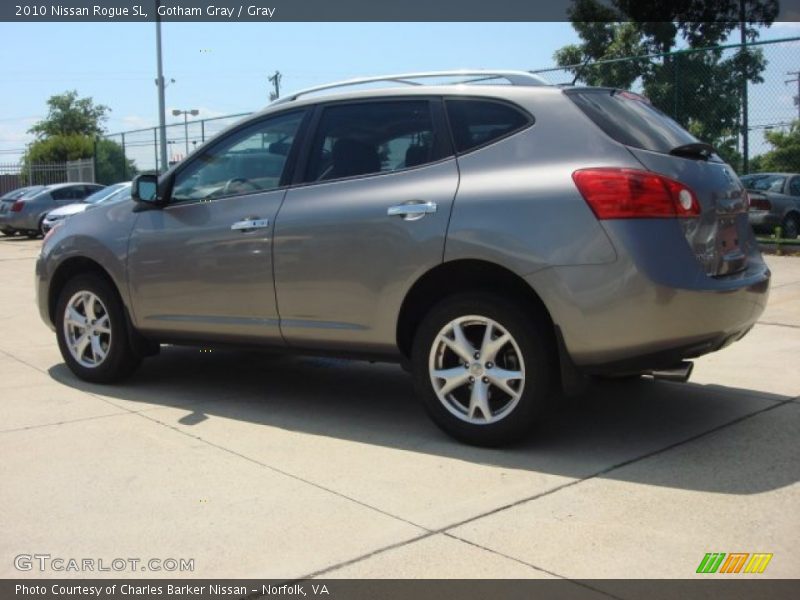 Gotham Gray / Gray 2010 Nissan Rogue SL