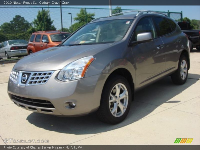 Gotham Gray / Gray 2010 Nissan Rogue SL
