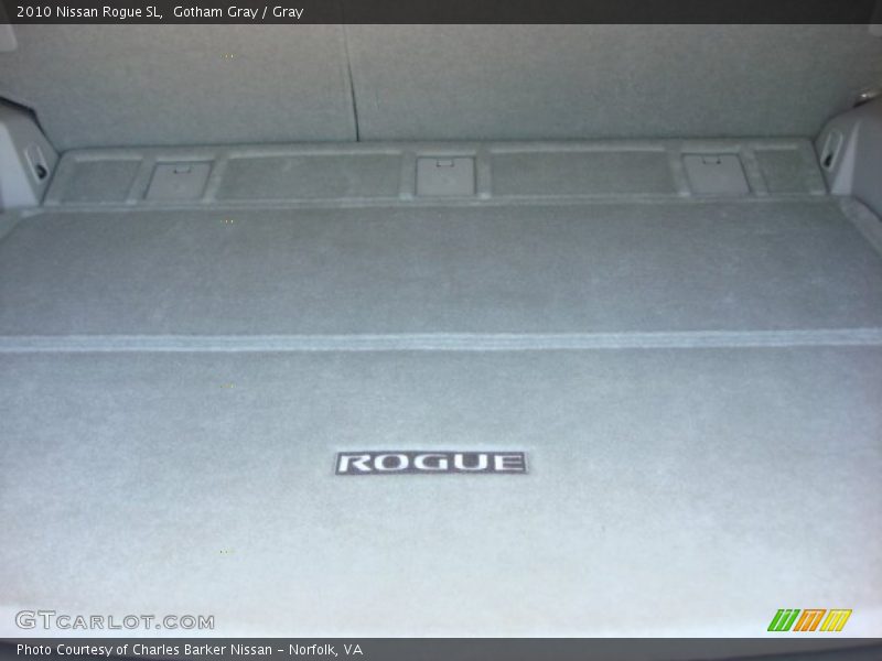 Gotham Gray / Gray 2010 Nissan Rogue SL