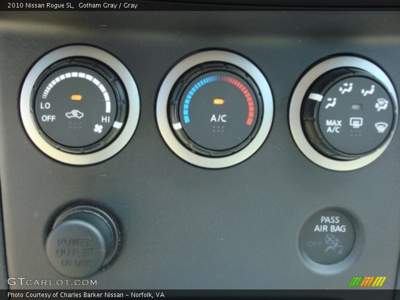 Gotham Gray / Gray 2010 Nissan Rogue SL