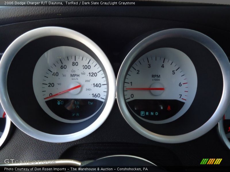 TorRed / Dark Slate Gray/Light Graystone 2006 Dodge Charger R/T Daytona
