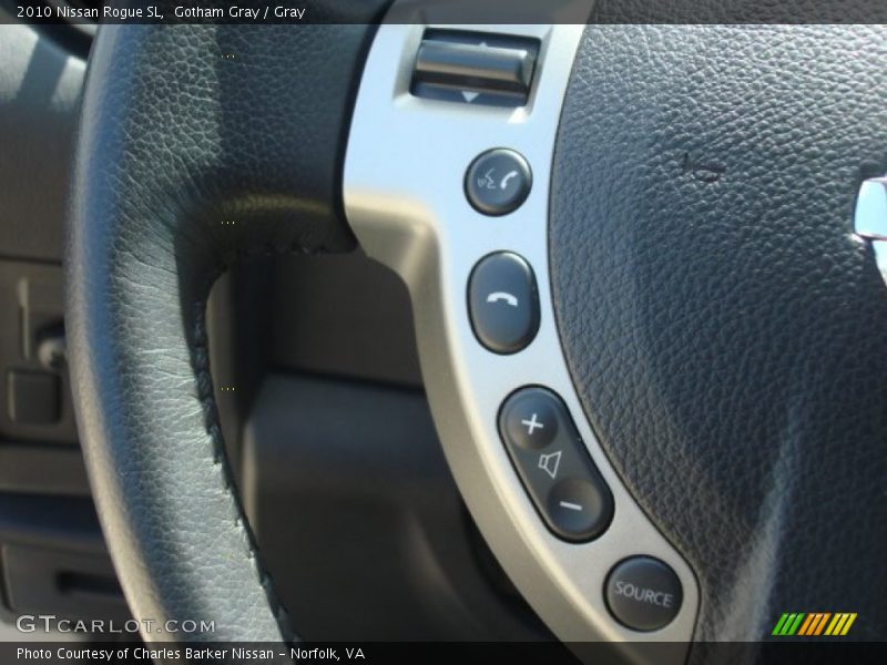 Gotham Gray / Gray 2010 Nissan Rogue SL