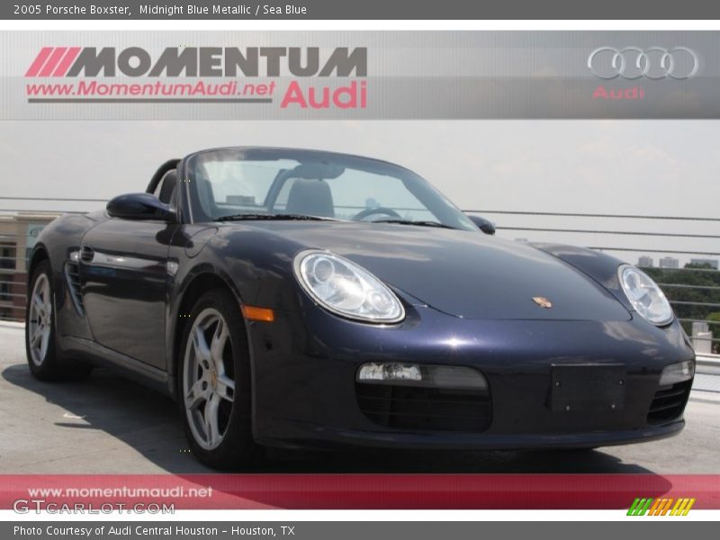 Midnight Blue Metallic / Sea Blue 2005 Porsche Boxster