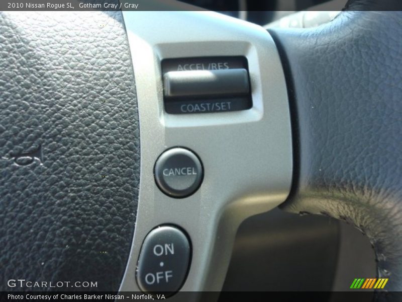Gotham Gray / Gray 2010 Nissan Rogue SL