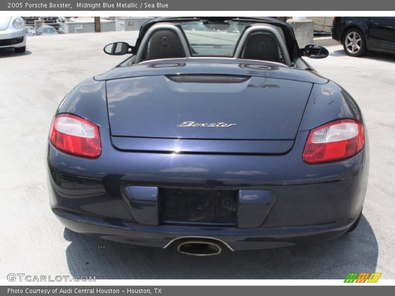 Midnight Blue Metallic / Sea Blue 2005 Porsche Boxster