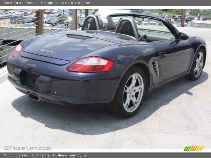 Midnight Blue Metallic / Sea Blue 2005 Porsche Boxster