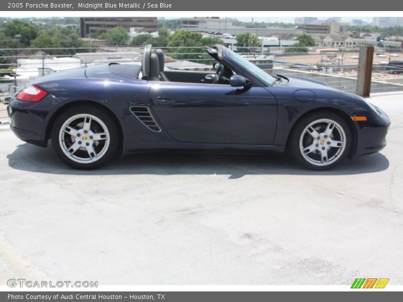 Midnight Blue Metallic / Sea Blue 2005 Porsche Boxster