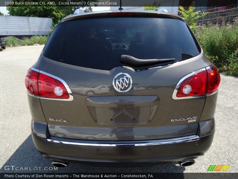 Cocoa Metallic / Cashmere/Cocoa 2008 Buick Enclave CXL AWD