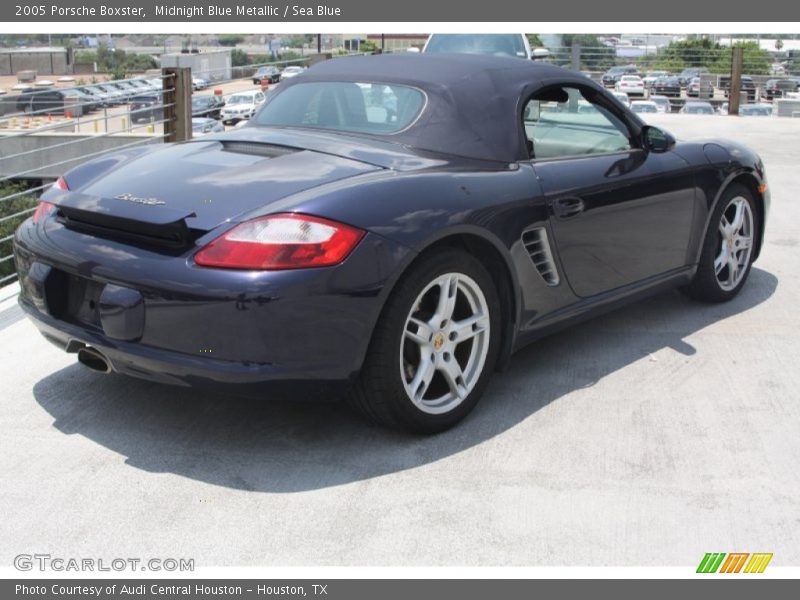 Midnight Blue Metallic / Sea Blue 2005 Porsche Boxster
