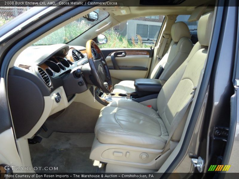 Cocoa Metallic / Cashmere/Cocoa 2008 Buick Enclave CXL AWD