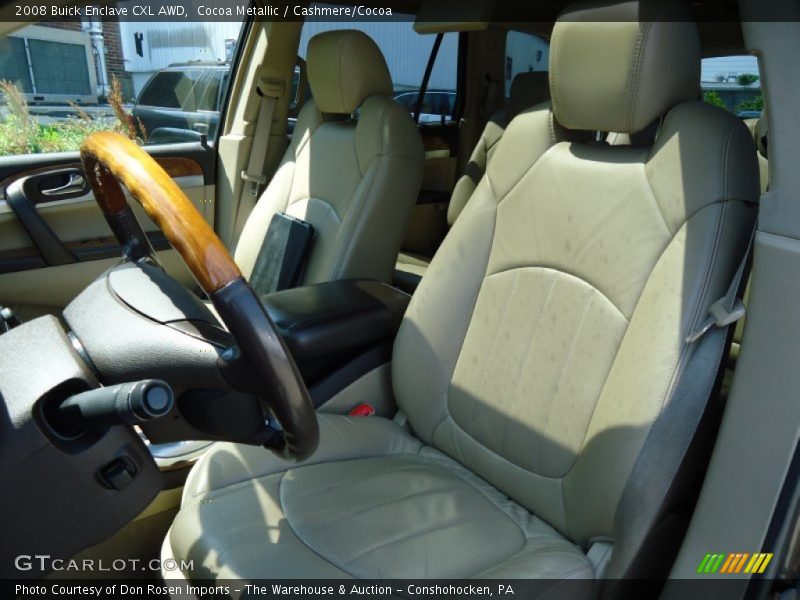 Cocoa Metallic / Cashmere/Cocoa 2008 Buick Enclave CXL AWD