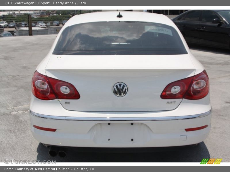 Candy White / Black 2010 Volkswagen CC Sport
