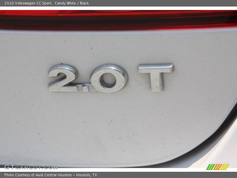 Candy White / Black 2010 Volkswagen CC Sport
