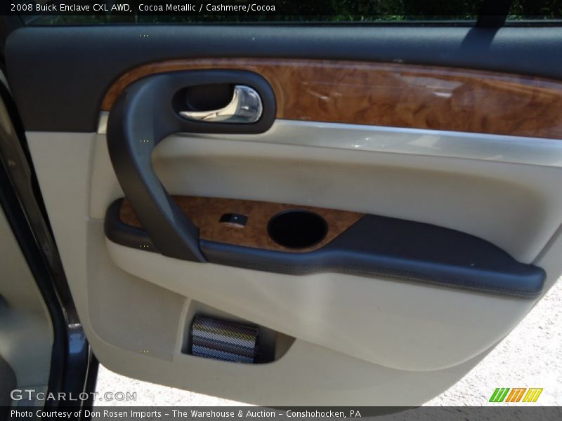 Cocoa Metallic / Cashmere/Cocoa 2008 Buick Enclave CXL AWD