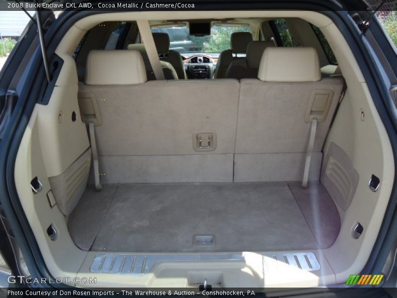 Cocoa Metallic / Cashmere/Cocoa 2008 Buick Enclave CXL AWD