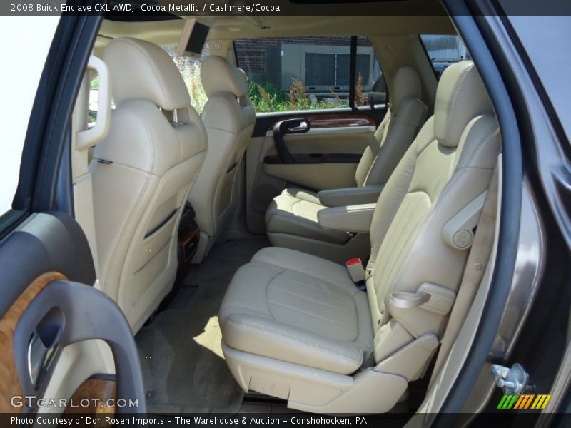 Cocoa Metallic / Cashmere/Cocoa 2008 Buick Enclave CXL AWD