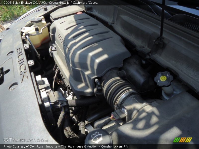 Cocoa Metallic / Cashmere/Cocoa 2008 Buick Enclave CXL AWD