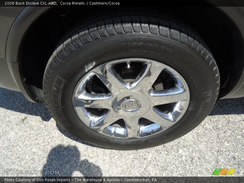 Cocoa Metallic / Cashmere/Cocoa 2008 Buick Enclave CXL AWD