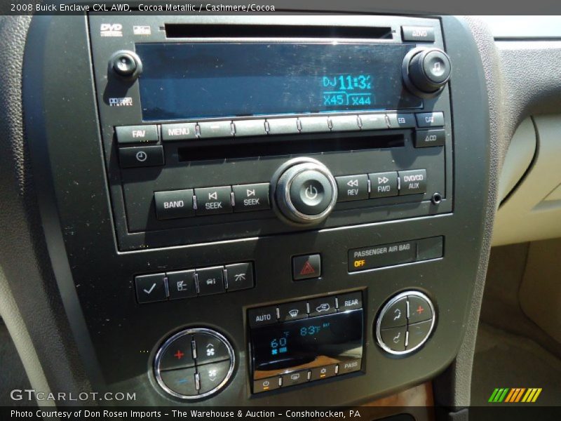 Cocoa Metallic / Cashmere/Cocoa 2008 Buick Enclave CXL AWD