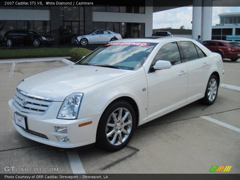 White Diamond / Cashmere 2007 Cadillac STS V8