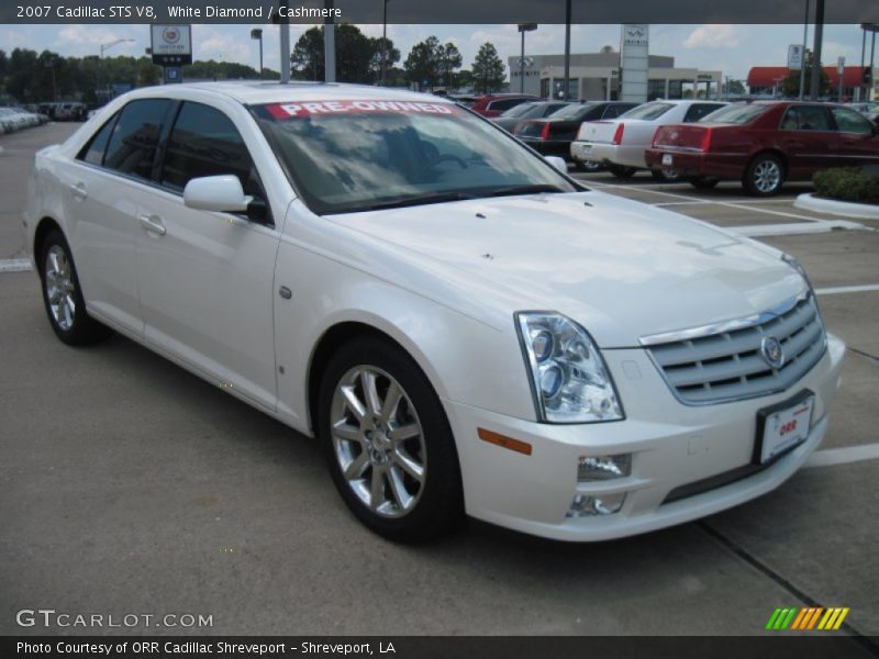 White Diamond / Cashmere 2007 Cadillac STS V8