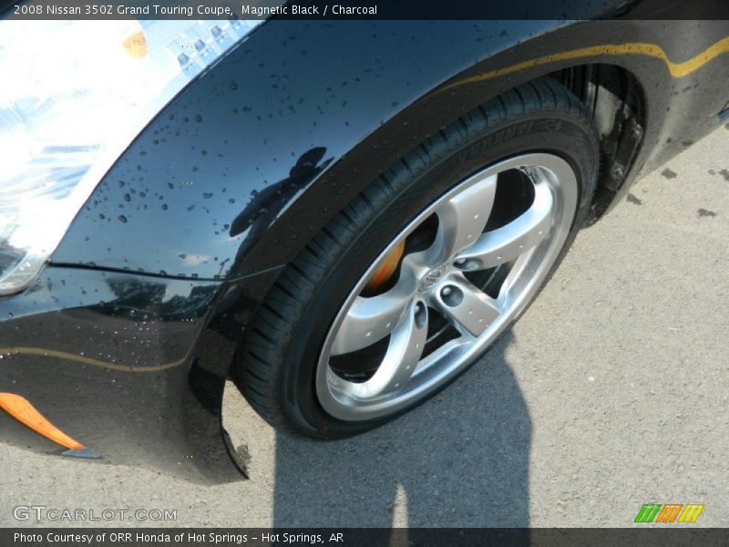 Magnetic Black / Charcoal 2008 Nissan 350Z Grand Touring Coupe