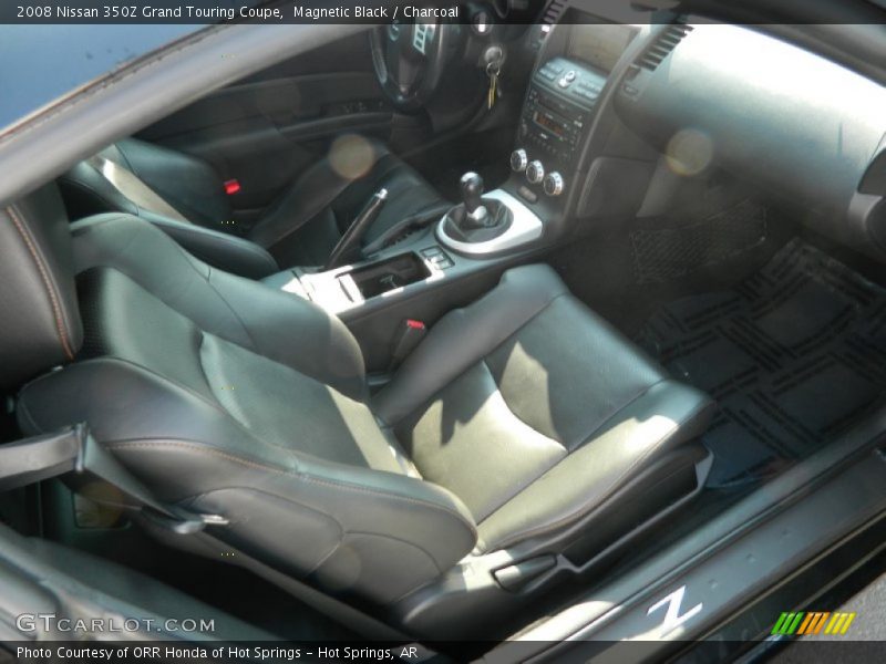 Magnetic Black / Charcoal 2008 Nissan 350Z Grand Touring Coupe