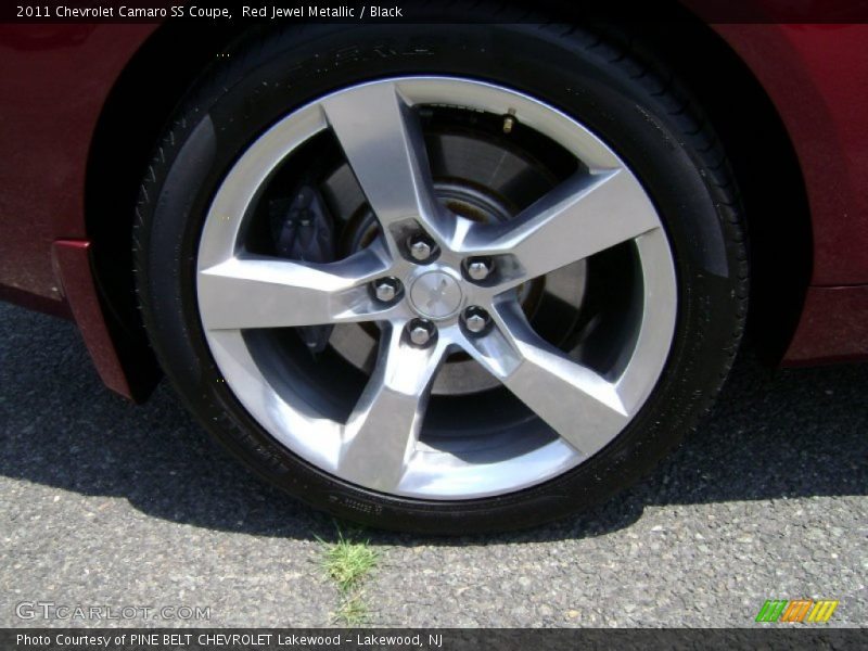 Red Jewel Metallic / Black 2011 Chevrolet Camaro SS Coupe