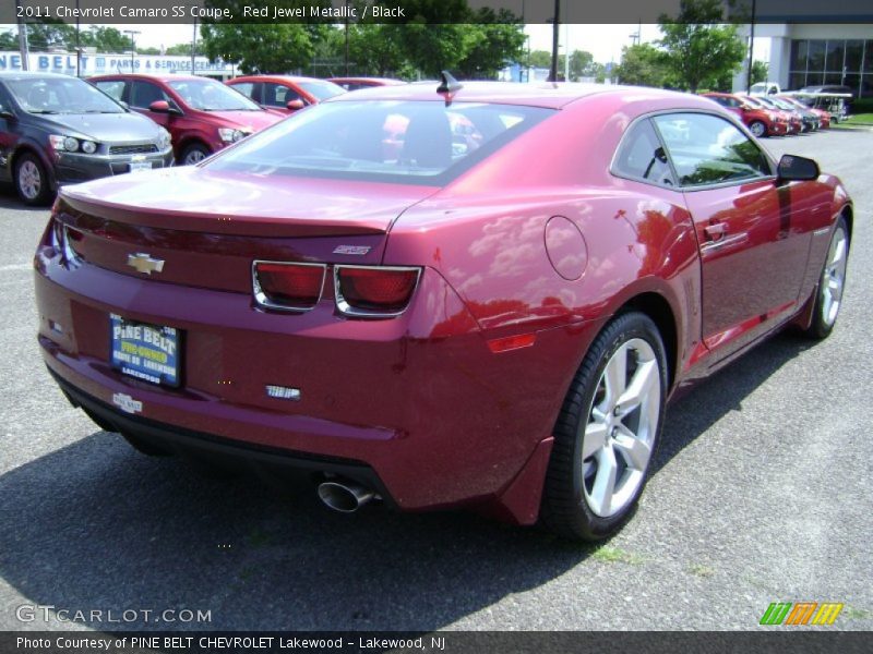 Red Jewel Metallic / Black 2011 Chevrolet Camaro SS Coupe
