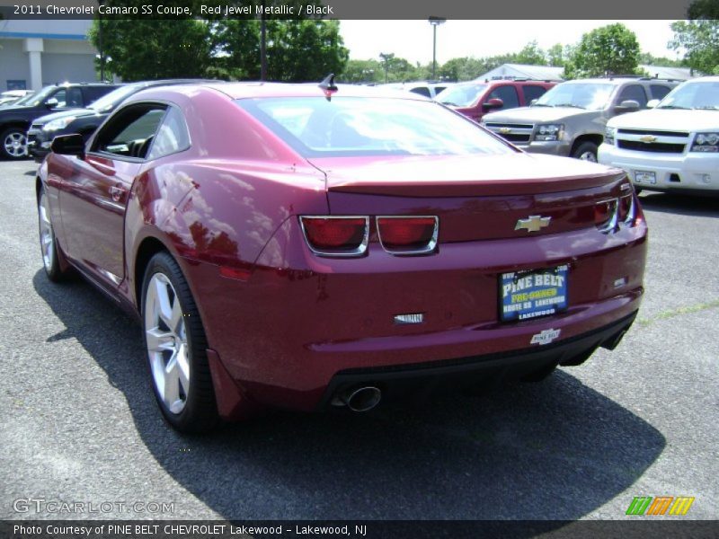 Red Jewel Metallic / Black 2011 Chevrolet Camaro SS Coupe