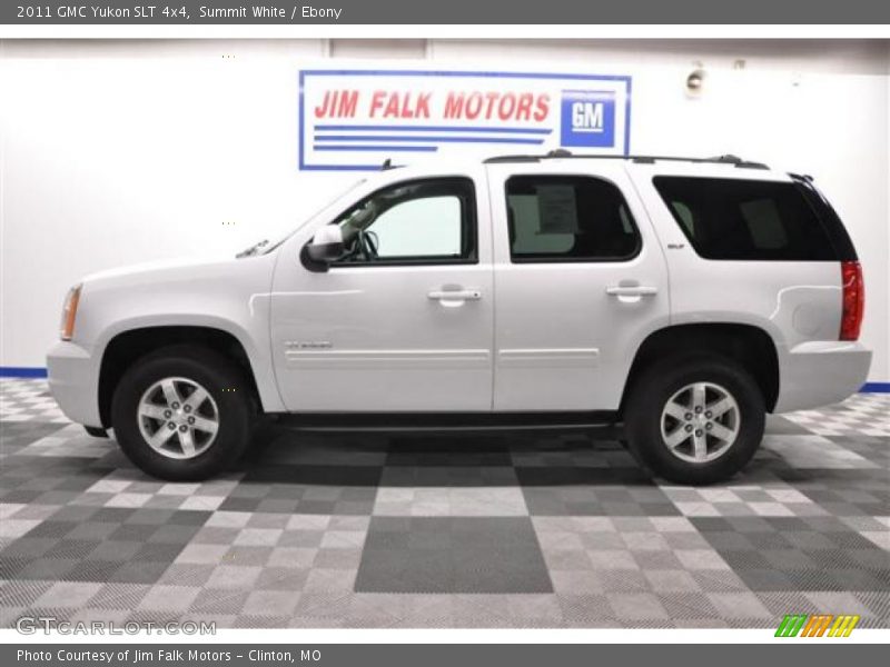 Summit White / Ebony 2011 GMC Yukon SLT 4x4