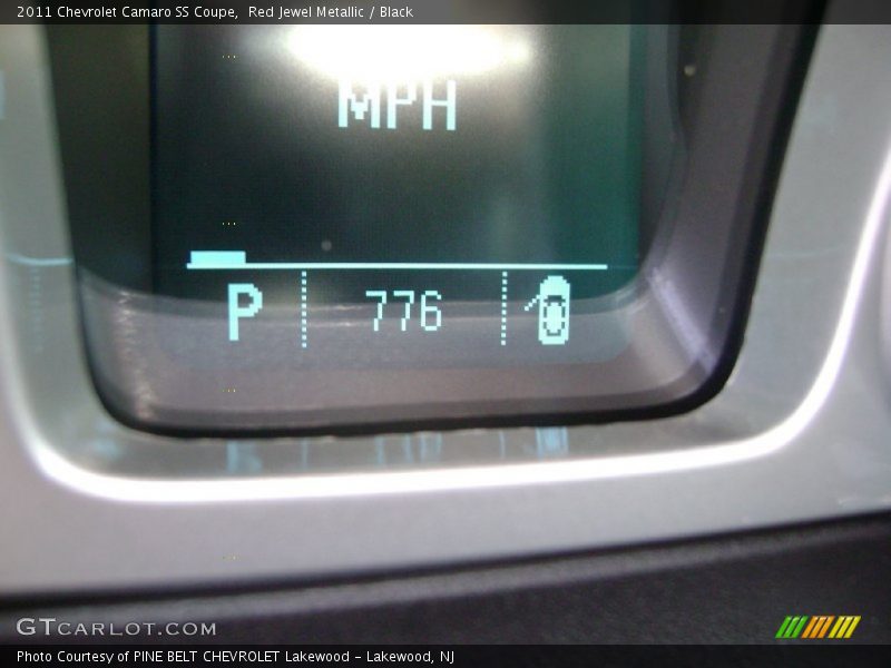 Red Jewel Metallic / Black 2011 Chevrolet Camaro SS Coupe
